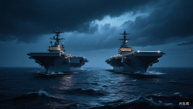 “辽宁”号神出鬼没,急得“加贺”号乱转